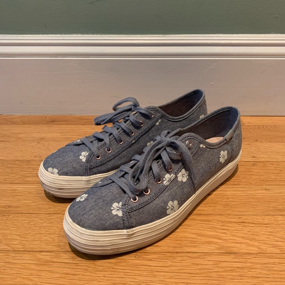 Like New Platform Keds